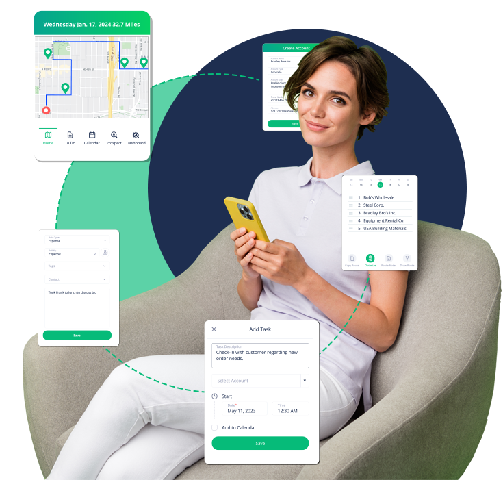 repmove sales route planner and crm