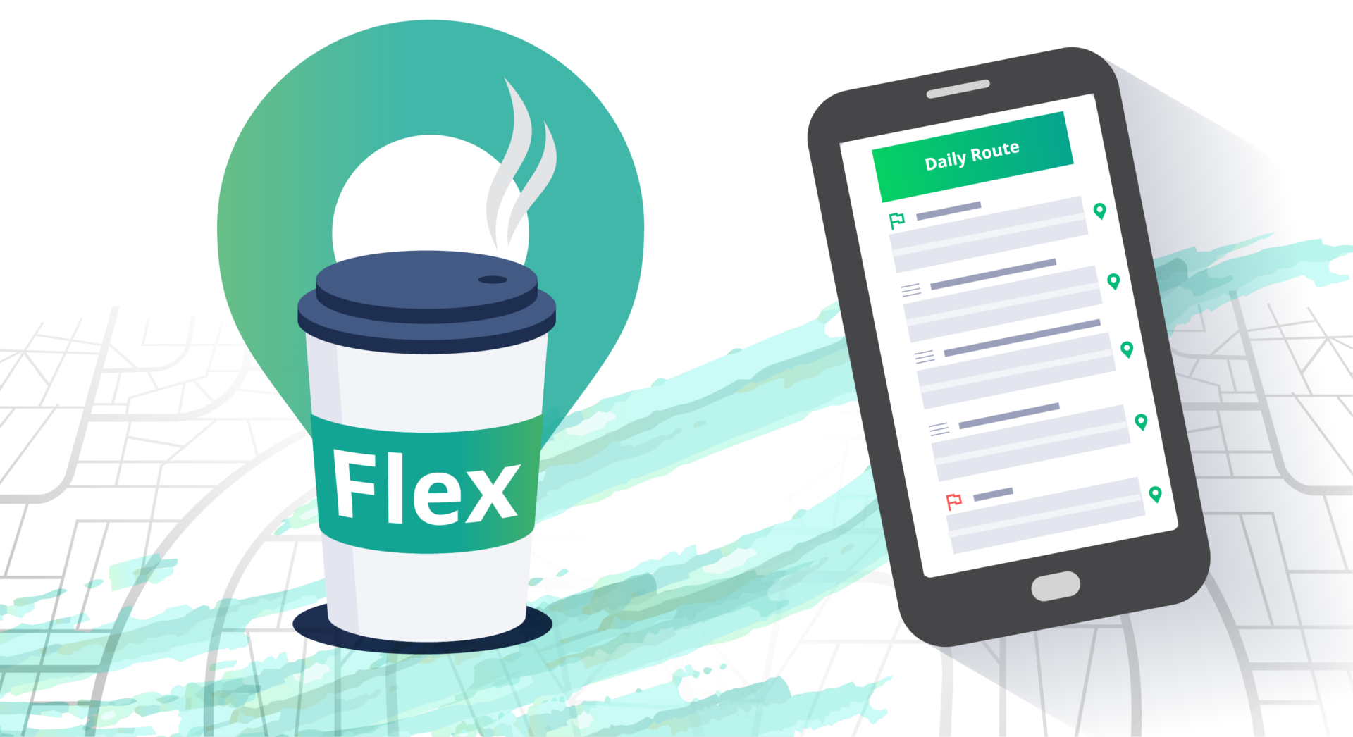 flex sales route planner